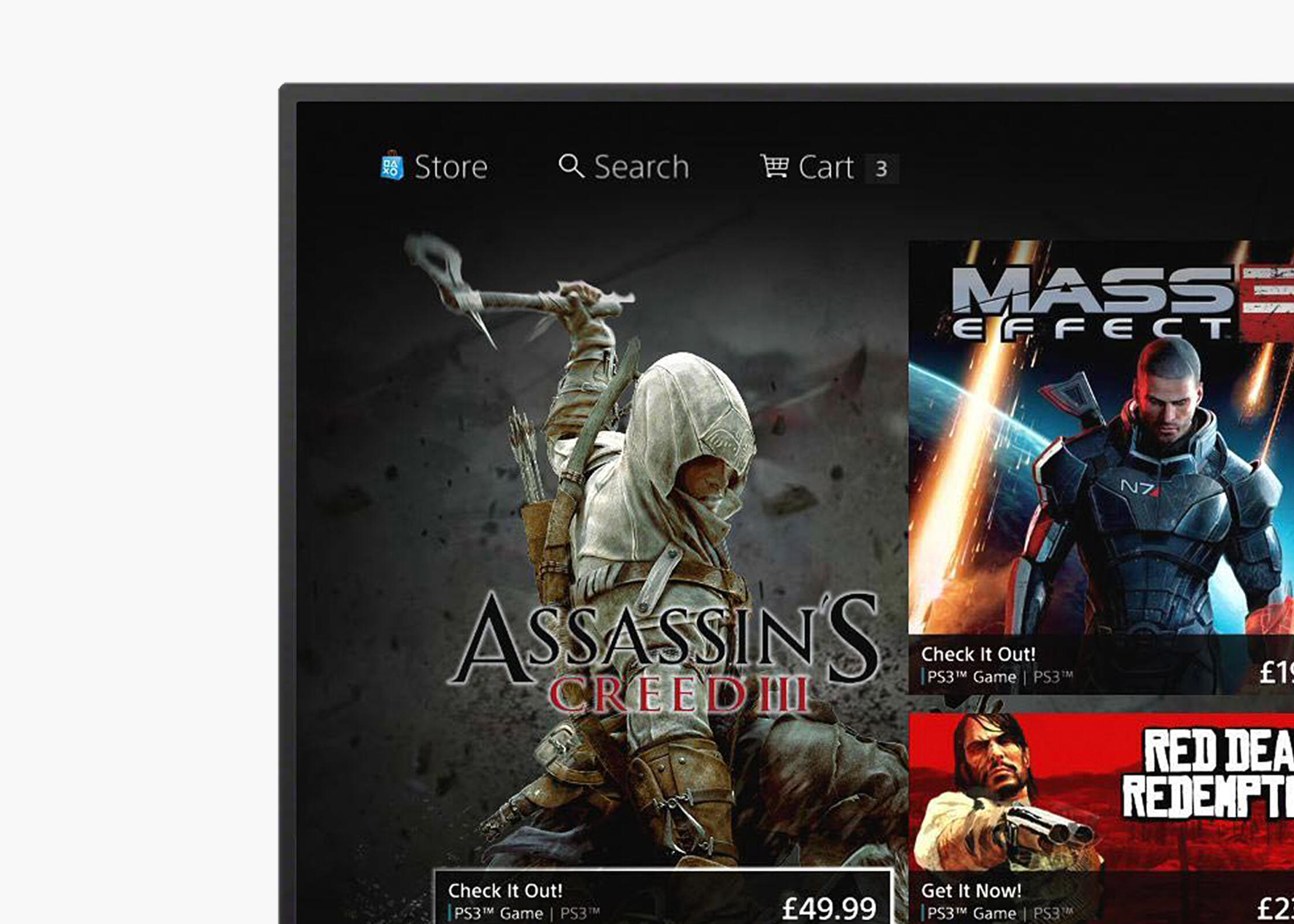 PlayStation Store Redesign PlayStation Store Redesign